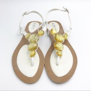 MIXIT Jeweled Strapy Sandals